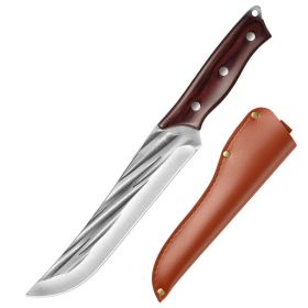 New Kitchen Special Forging Boning Knife (Option: Butcher knife-With Leather case)