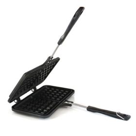 Home Fashion Black Waffle Plaid Cake Mold (Option: Default)