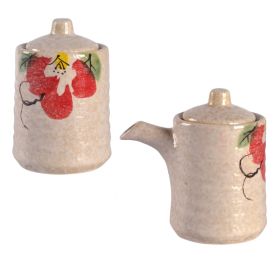 Seasoning Soy Sauce Ancient Simple Japanese Ceramic Oil Pot (Option: 8 Style)