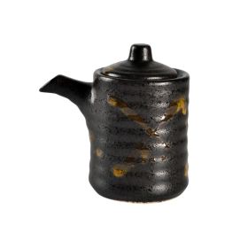 Seasoning Soy Sauce Ancient Simple Japanese Ceramic Oil Pot (Option: 6 Style)