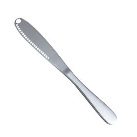 1pc; Stainless Steel Butter Knife; Cheese Cheese Knife; Butter Knife; Bread Jam Knife; For Baking Cream (Green: Silvery)