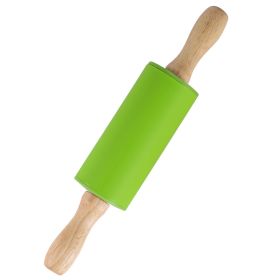 Small Silicone Rolling Pin (Green: Green)