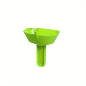 1pc New Drip-Proof Popsicle Rack Drip Free Ice Pop Holder Mess Free Frozen Treats Rack Popsicle Holder With Straw (Green: Green)